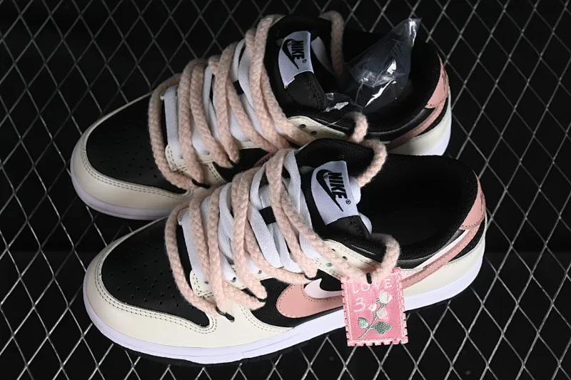 All categories Nk SB Dunk series Nk SB Dunk Low low-top sneakers Nk Dunk Low White Dream Garden Black and White SB low-top casual sneakers FD1232-001
